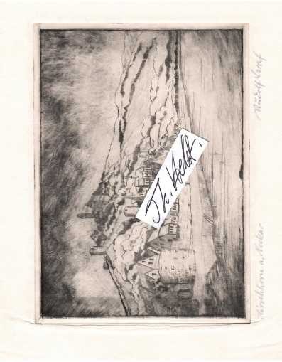 RUDOLF GRAF (1936-81) deutscher Maler und Grafiker aus Cottbus