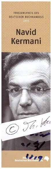 NAVID KERMANI (1967) Professor Dr., iranisch-deutscher Schriftsteller und Orientalist, Friedenspreis des Deutschen Buchhandels 2015