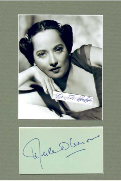 MERLE OBERON (1911-79) anglo-indische Schauspielerin, die ihren Karrierehöhepunkt in den 1930er und 1940er Jahren mit Filmen wie Die scharlachrote Blume, Der Weg im Dunkel und Sturmhöhe erlebte.