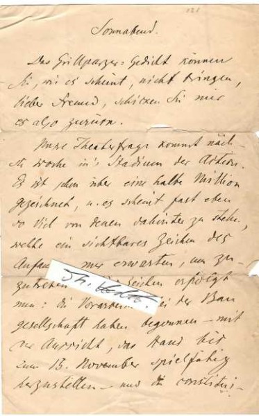 HEINRICH LAUBE (1806-84) deutscher Schriftsteller, Dramatiker und Theaterleiter sowie Mitglied der Frankfurter Nationalversammlung