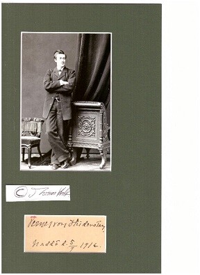 VERNER VON HEIDENSTAM (1859-1940) schwedischer Dichter und Nobelpreisträger für Literatur 1916