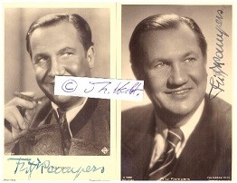 FRITZ KAMPERS (1891-1950) dt. Schauspieler, Schurkendarsteller, Kabarettist, Charakterdarsteller, auch Regisseur