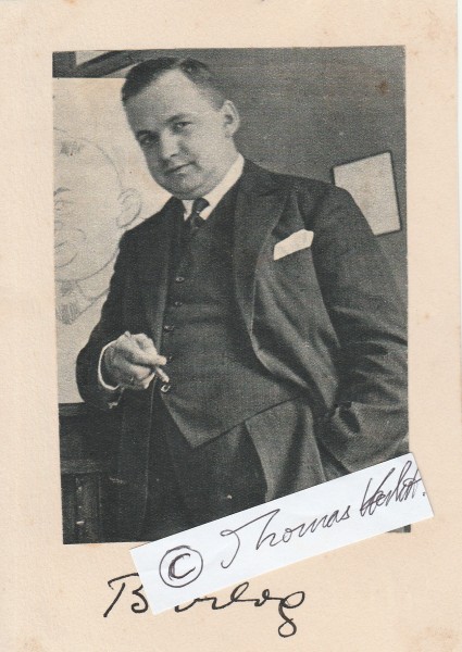 FERDINAND BARLOG (1895-1955) dt. Karikaturist, Comiczeichner- und autor, neben e.o.plauen der populärste deutsche Comiczeichner der Zeit vor dem II. Weltkrieg