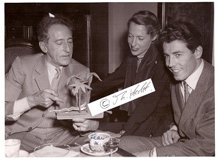 JEAN COCTEAU (1889-1963) französischer Schriftsteller, Künstler und Filmemacher