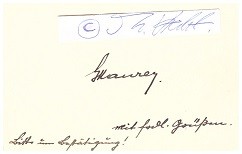 GEORG MAURER (1907-71) deutscher Schriftsteller und Lyriker, möglicherweise auch Komponist ?