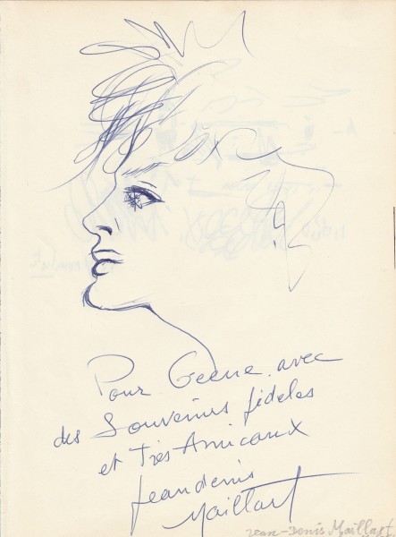 JEAN-DENIS MAILLART (1913-2004) französischer Maler und Bühnenbildner