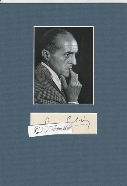 RENE CLAIR (1898-1981) französischer Regisseur und Schriftsteller