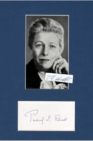 PEARL S. BUCK (1892-1973) amerikanische Schriftstellerin, Nobelpreis für Literatur 1938 / american writer with nobel prize in literature