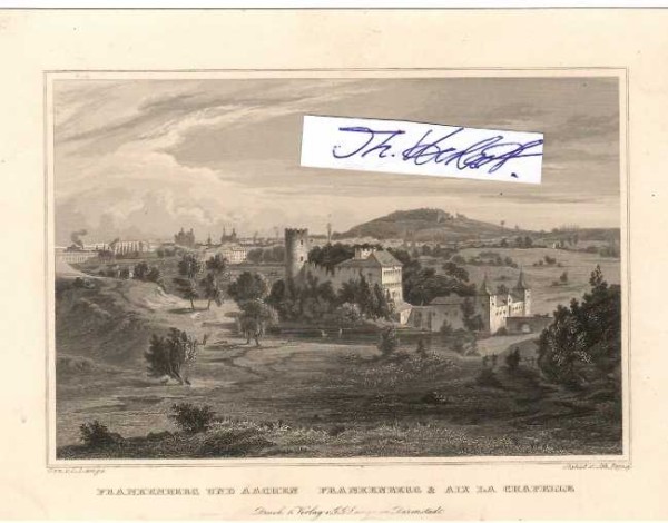 L. LANGE (= LUDWIG LANGE, 1808-68, deutscher Architekt, Architektur- und Landschaftszeichner)