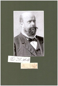 AUGUST MARTIN (1847-1933) Professor Dr., deutscher Gynäkologe und Geburtshelfer