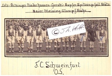 FC SCHWEINFURT O5 (1938/39)