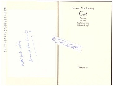 BERNARD MacLAVERTY (1942) nordirischer Autor, der unter anderem die Romane Lamb (1980), Cal (1983) und Grace Notes (1997) schrieb, auch Drehbuchautor und Regisseur