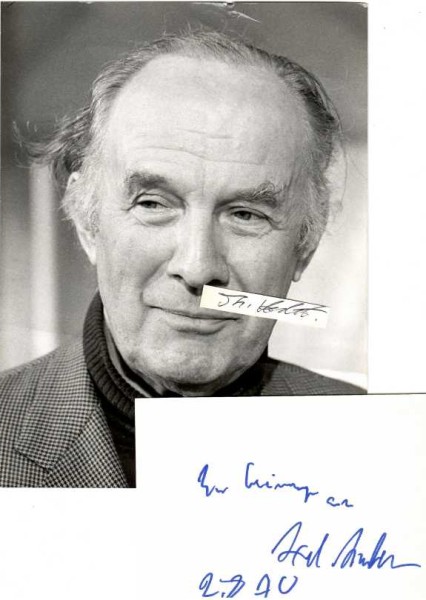 AXEL VON AMBESSER (=Axel von Österreich, 1910-88) deutscher Schauspieler, Filmregisseur und Autor / german actor, director and author