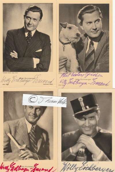 WILLY EICHBERGER (1902-2004, am.: Carl Esmond) österreichisch-amerikanischer Schauspieler