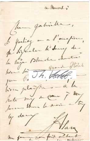 JULES ALARY (Giulio Alary, ou Jules Alary, est un compositeur et chef d'orchestre italien installé en France, 1814-91) französischer Komponist, er komponierte 9 Opern, ein Oratorium, zahlreiche Gesänge und die Barkarole Il lago di Como / french composer