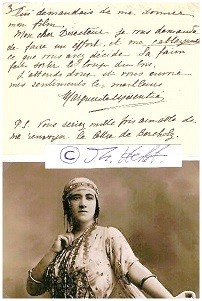 MARGUERITE MERENTIE (1880- ?) französische Opernsängerin (Sopran)