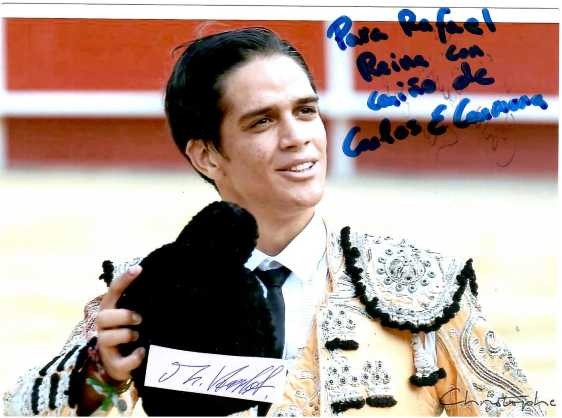 CARLOS SANCHEZ Matador, Torero / spanischer Stierkämpfer / spanish bullfighter