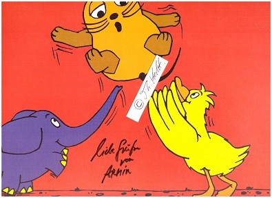 ARMIN MAIWALD (1940) deutscher Autor, Regisseur und Fernsehproduzent (Die Sendung mit der Maus)