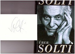 GEORG SOLTI (1912-97) Sir, KBE, ungarisch-britischer Dirigent jüdischer Abstammung