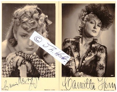 CAMILLA HORN (1906-96) deutsche Schauspielerin und Tänzerin, 1925 von F.W. Murnau für die Rolle des Gretchens in seiner Faust-Verfilmung entdeckt