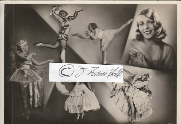 GISA VON HOHENBERG (Daten unbekannt) österreichisch-dt. Tänzerin, Varieteekünstlerin
