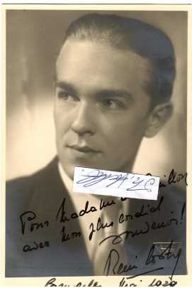 RENE COSTY (Daten unbekannt) belgischer Komponist, Dirigent, Geiger und Produzent / belgian composer, conductor, violinist and producer