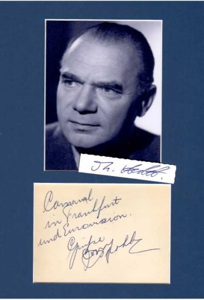 GEORG JACOBY (1882-1964) deutscher Autor und Regisseur, rund 230 Filme, verheiratet mit Elga Brink und Marika Rökk