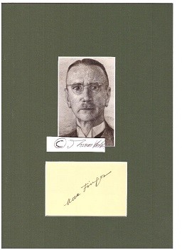 MAX FINGER (1891-1980) dt. Politiker, Regierungsdirektor in Köln und Düsseldorf