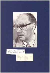 KASIMIR EDSCHMID (1890-1966) expressionistischer, deutscher Dichter, 1949 Generalsekretär des P.E.N.-Zentrums der BRD und 1960 dessen Ehrenpräsident, Goetheplakette der Stadt Frankfurt am Main