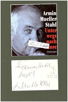 ARMIN MÜLLER-STAHL (Armin Mueller-Stahl, 1930) deutscher Schauspieler, Maler und Schriftsteller