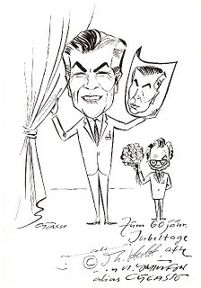 CYCASSO (= Chery K. Gessinger) Zeichner / Karikaturist, (möglicherweise identisch mit CUCASSO = Emilio Coukidis, 1931-2011, Künstler des Montmartre)