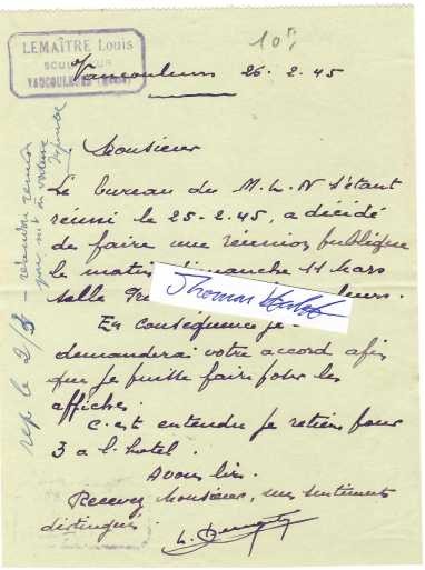 LOUIS LEMAITRE (1815-91) französischer Architekt / french architect / architecte français. Seine größte Leistung, die leider während der Bombardierung von Le Havre 1944 zerstört wurde, ist das Palais de la Bourse, dessen erster Stein am 2. März 1878 gelegt und am 29. September 1880 eingeweiht wurde.