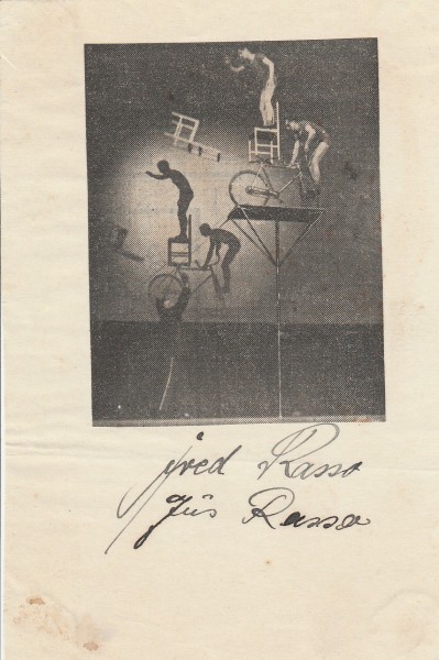 RASSO-BRÜDER / RASSO-Brothers (Fred Rasso, Jus Rasso) Jongleure / Artisten