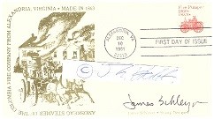 JAMES SCHLEYER (Daten unbekannt) US-amerikanischer Briefmarkendesigner / US-american stamp designer