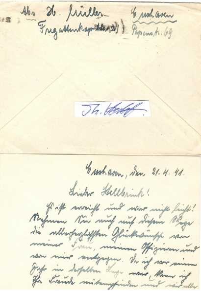 H. MÜLLER (Daten unbekannt) deutscher Fregattenkapitän im Zweiten Weltkrieg