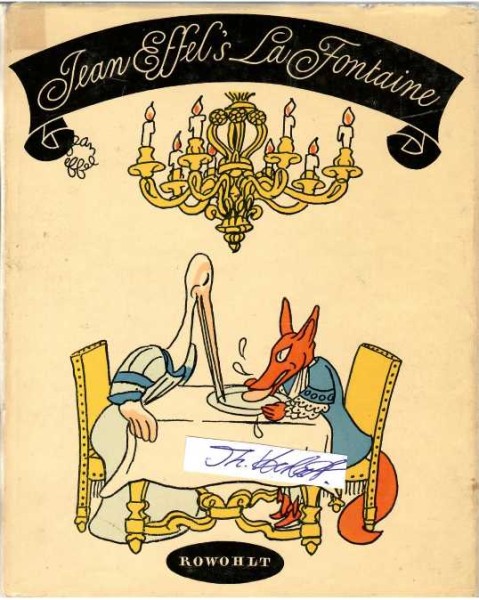 JEAN EFFEL (1908-82) französischer Cartoonist und Illustrator, Zeichner
