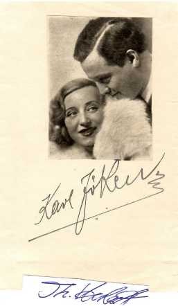 (Carl) KARL JÖKEN (1893-1971) deutscher Opernsänger, Tenor und Schauspieler