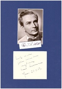 ARNO ASSMANN (1908-79 SM) deutscher Schauspieler, Regisseur, Theaterintendant