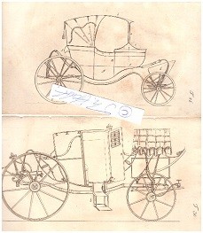 KUTSCHE - KUPFERSTICHE um ca. 1800