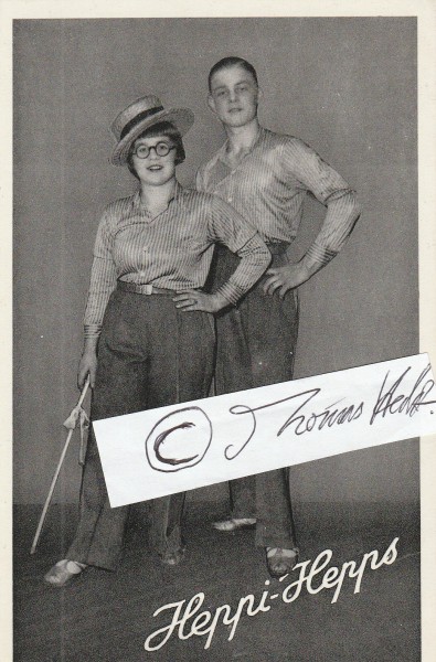 HEPPI-HEPPS (TRIO FRAKE, Daten unbekannt) dt. Varieteekünstler, Artisten