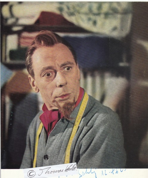 KARL-MARIA SCHLEY (1908-80) deutscher Schauspieler, u.a. in der Fernsehserie Münchner Geschichten , n Sonderdezernat K1, Tatort, Derrick und Die Buddenbrooks