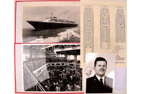 WILLEM HANS EULDERINK (W.H. EULDERINK, ? -1999) niederländischer Kapitän / Captain MS Noordam, Commander