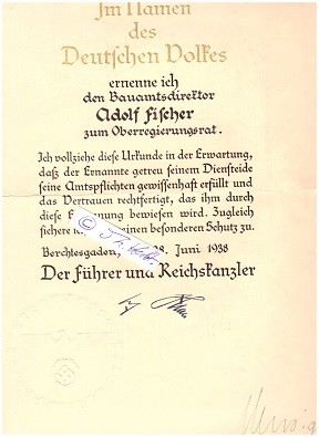 LUTZ GRAF SCHWERIN VON KROSIGK (1887-1977) 1932-45 REICHSFINANZMINISTER, im Mai '45 letzter deutscher AUßENMINISTER