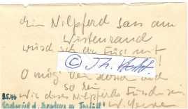 WOLF HERRE (1909-97) Professor Dr., deutscher Zoologe, Mitherausgeber der Zeitschrift Das Tier