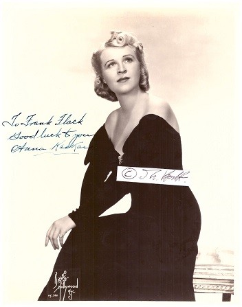 ANNA KASKAS (1909-98) US-amerikanischer Alt litauischer Eltern, / American mezzo-soprano and contralto, Metropolitan Opera from 1936 to 1950