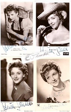 HERTA STAAL (1930-2021) österreichische Filmschauspielerin und Sängerin, verheiratet mit Komponist Hans Rahner, u.a. 1953: Das tanzende Herz, 1954: Meine Schwester und ich, 1957: Schön ist die Welt