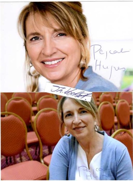 PASCALE HUGUES (1959) französische Journalistin, Korrespondentin, Schriftstellerin