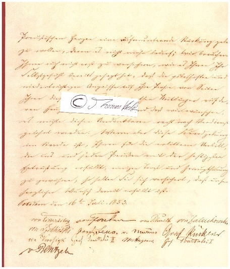 BESUCH KÖNIG FRIEDRICH WILHELM IV. VON PREUßEN IN HAMBURG am 31.VI.1853