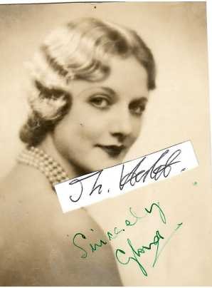 GLORIA (Gloria Dawn, Daten unbekannt) the world famous mannequin Gloria, auch Gloria of London, Selfridge´s Salons