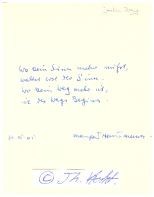 MANFRED HAUSMANN (1898-1986) deutscher Prediger und Dichter / german priest, writer and poet